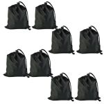 Camping Waterproof Drawstring Storage Pouch Set Of 8 -22CM