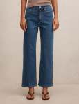 Nicki Mid-rise Straight Jeans - 16 Mid Wash