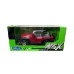 1 24 Jeep Wrangler Rubicon Soft Top Red 2007