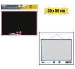 Edu Board Dry-wipe chalk+marker 35X50CM Marketplace Brits Bros