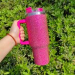 40OZ Rhinestone Stainless Steel Tumbler