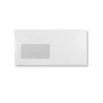 Envelopes Dl Seal Easy Window White 110X220MM