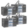 Veno 4 Pack Moving Bags Moving Supplies Moving Boxes College Packing Storage Boxes With Lids Alternative Heavy Duty Totes Extra 