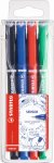 Sensor Fineliner Wallet Of 4 BOX-5