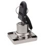 Cabinet Door Lock With Key Zinc Alloy Polished For Home Drawer Furniture