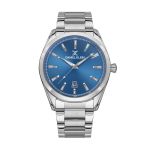 Premium Blue Dial 3 Hands Date Watch