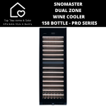 Snomaster Dual Zone Wine Cooler - 158 Bottle Pro Series