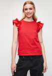 Ruffle Top - Red
