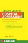 Lange Instant Access: Hospital Admissions - Essential Evidence-based Orders For Common Clinical Conditions Paperback New