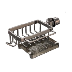 Ashcomonline Organizer Rack Aluminium Dish Drying Kitchen Rack