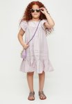 PoP Candy Frilled Sleeve Dress - Grey