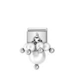 Composable Classic Link White Swarovski Pearls