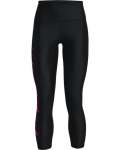 Women's Heatgear Armour Graphic Ankle Leggings - Black LG