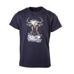 WBG133 Graphite Pretty Wreath Girls Tee - 11 To 12