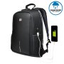 EVO Port Designs Chicago Anti-theft 13-15.6" Backpack - Black - AC1TECH