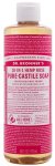 Dr. Bronner's Pure Castile Liquid Soap - Rose - 473ML
