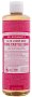 Dr. Bronner's Pure Castile Liquid Soap - Rose - 473ML