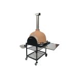 Festivo - Wood-fire Mosaic Pizza Oven 3-4 Pizzas Optional Mobile Stand - Moroccan Design