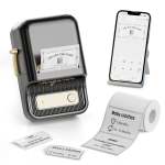 NB109 - - B21S - Portable Thermal Label Bluetooth Printer Incl Free Label 50X30MM Black
