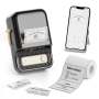NB109 - - B21S - Portable Thermal Label Bluetooth Printer Incl Free Label 50X30MM Black