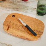 Serrated Paring Knife Black