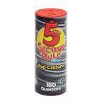 5 Second Rule Game Pop Culture Edition MINI Tube - Simple Questions Card Game For Family Fun Party Kids Travel Game Night & Slee