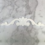 JP580 White Resin Head Swirl Small White