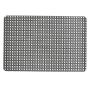 - Black Rattan Weave Printed Placemats - Pack Of 4