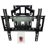 Black Fixed Panel 26-65 Wall Mount Tv Bracket + Ringstent