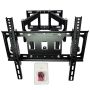 Black Fixed Panel 26-65 Wall Mount Tv Bracket + Ringstent