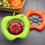 1pc Slicer Apple Slicer Corer Cutter Wedger Stainless Steel Fruit Divider Kitchen Tool With Easy Grip Handles For Slicing Egg Fruit And Vegetable Kitchen Supplies