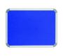 Parrot Info Board Aluminium Frame 1200X1200MM Royal Blue