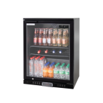 Polarcab Black Back Bar Cooler 1H D