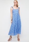 Anglaise Babydoll Dress - Blue