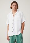 Cotton On Palma Short Sleeve Shirt - White