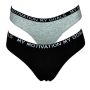 Ladies 2 Pack Soft Cotton Bikini Panty