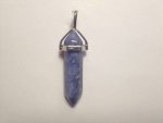 Sodalite Point Pendant F234