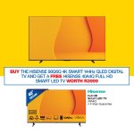 Hisense 98" 249CM 144HZ Qled Tv 98Q6Q