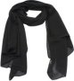 BlackBerry Plain Chiffon Scarf Black