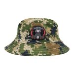 Sniper Africa Kids Pixelate Buffy Floppy Hat - 54CM
