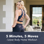 5 Minutes 5 Moves Lower Body Workout I Pdf Workout