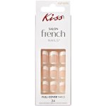 Kiss Salon Color Nails French Love Dust 24 Nails
