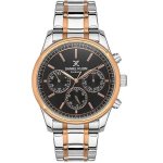 Multifunction Stainless Steel Two-tone Men's Watch DK113549-4