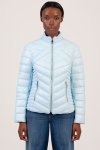 Sissy Boy Womens Cropped Puffer Jacket Ravilla In Blue - Blue XL
