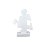 Sculpture Puzzle Resin Male White 38CM
