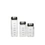 Glass Storage Spice Jars 3PCS