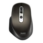 Port Connect Bluetooth Wireless And Rechargeable Executive Mouse Black