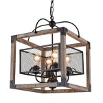 Maze Chandelier 4 Light
