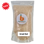 Ib Split Skinned White Lentils Urad Dal Split 1KG - Quick-cooking Creamy Gram For Daily Creamy Dal Tadka Soups & Savoury Vada Ba