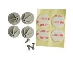 Acconet. Acconet Pcb Stud With Mounting Tape & Screw 4 Per Pack